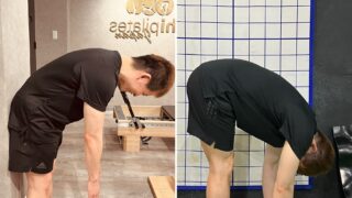 ストレッチなしで前屈ができるようになります／ | 【阿波座】自分に
