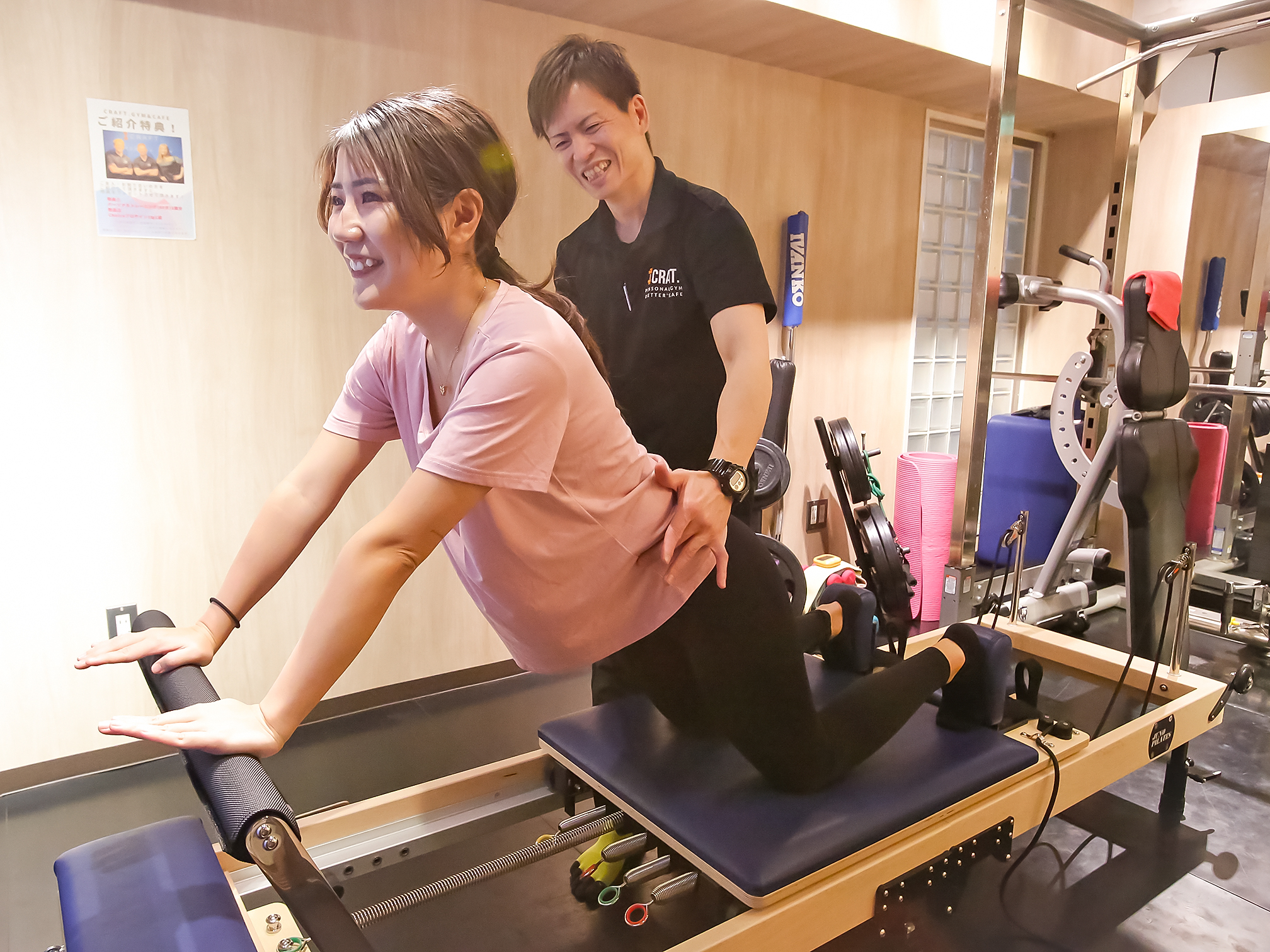 【阿波座パーソナルジム&ピラティス】CRAFT. PERSONAL GYM & DIETTER'S CAFE